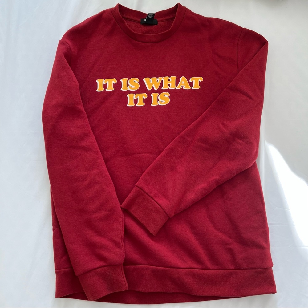 Red Sweatshirt